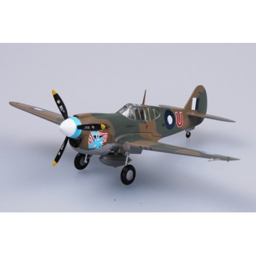 MINIATURA AVIÃO US ARMY CURTISS P-40E TOMAHAWK 1942 - 1/72 EASY MODEL 37271